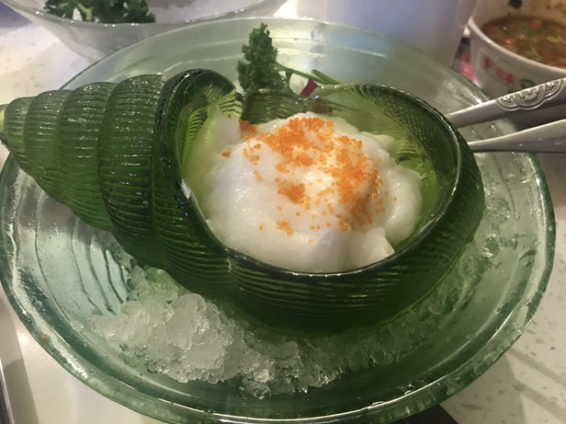 新鲜大墨鱼墨鱼滑中餐火锅