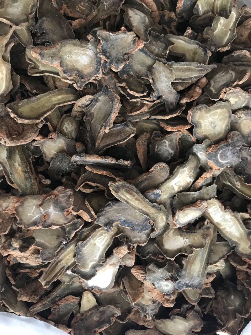 云南文山新鲜三七切片干三七片颜色好看500克顺丰包邮