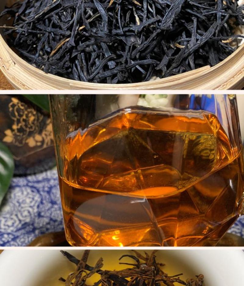 滇红茶景迈山黑紫娟红茶特价推广69元/150克散装送罐子