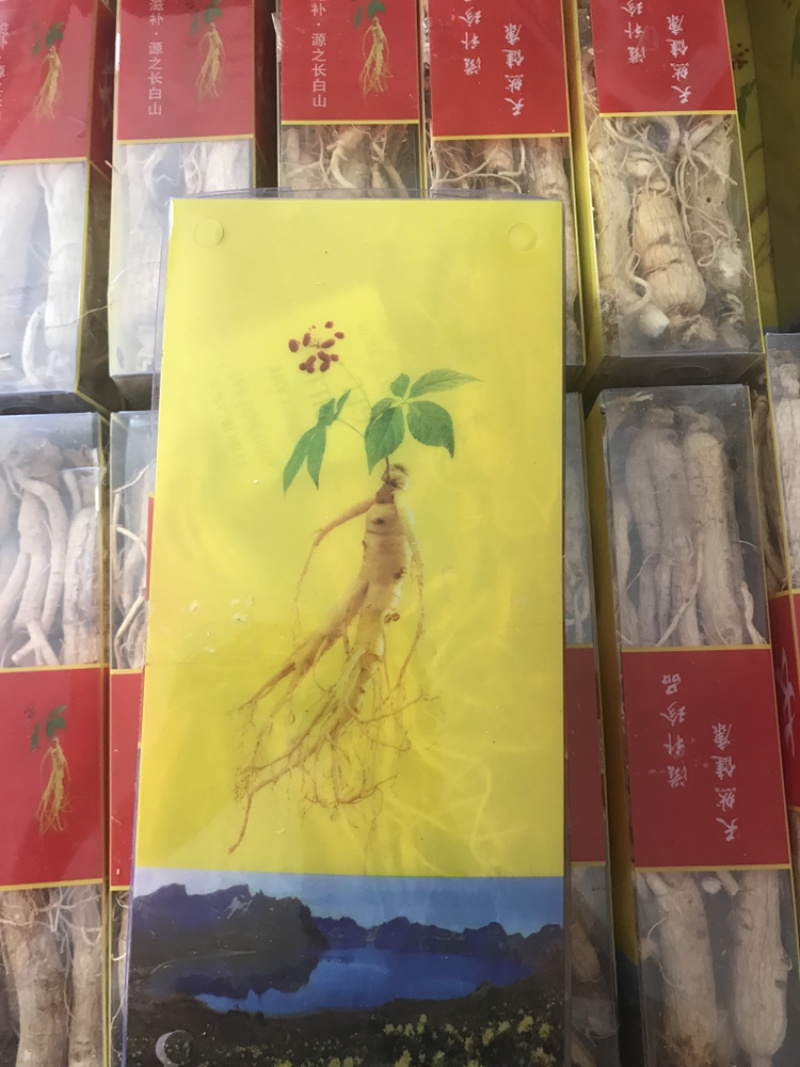 长白山人参30～35只装精装长白山人参