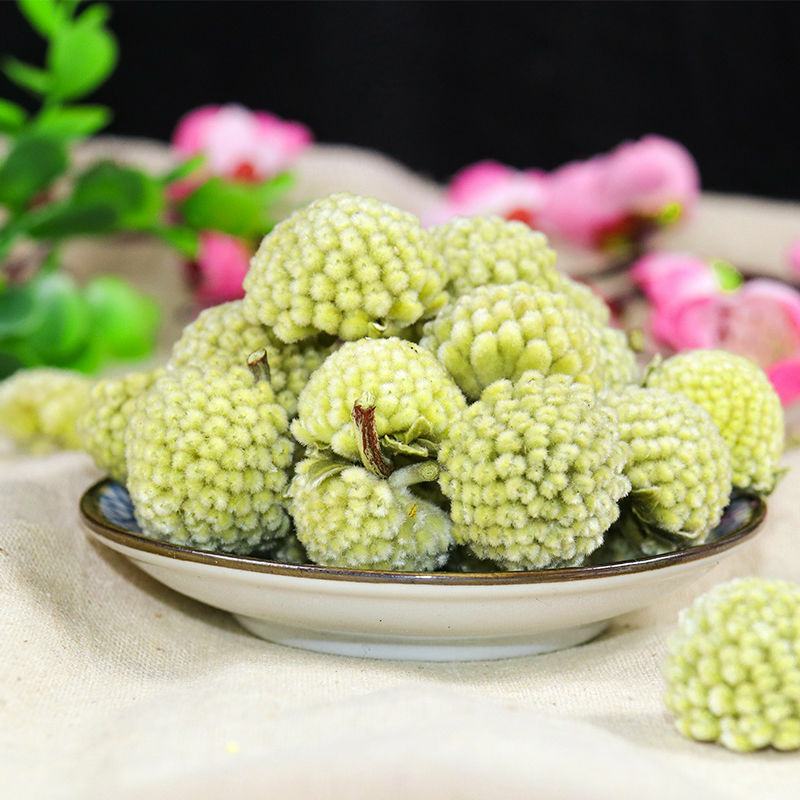 西藏野生绿萝花绿萝花茶品正绿箩绿罗花茶叶花草茶