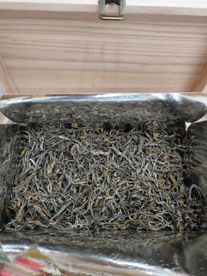 普洱茶散茶小户赛古树茶配木箱500克装280元/箱