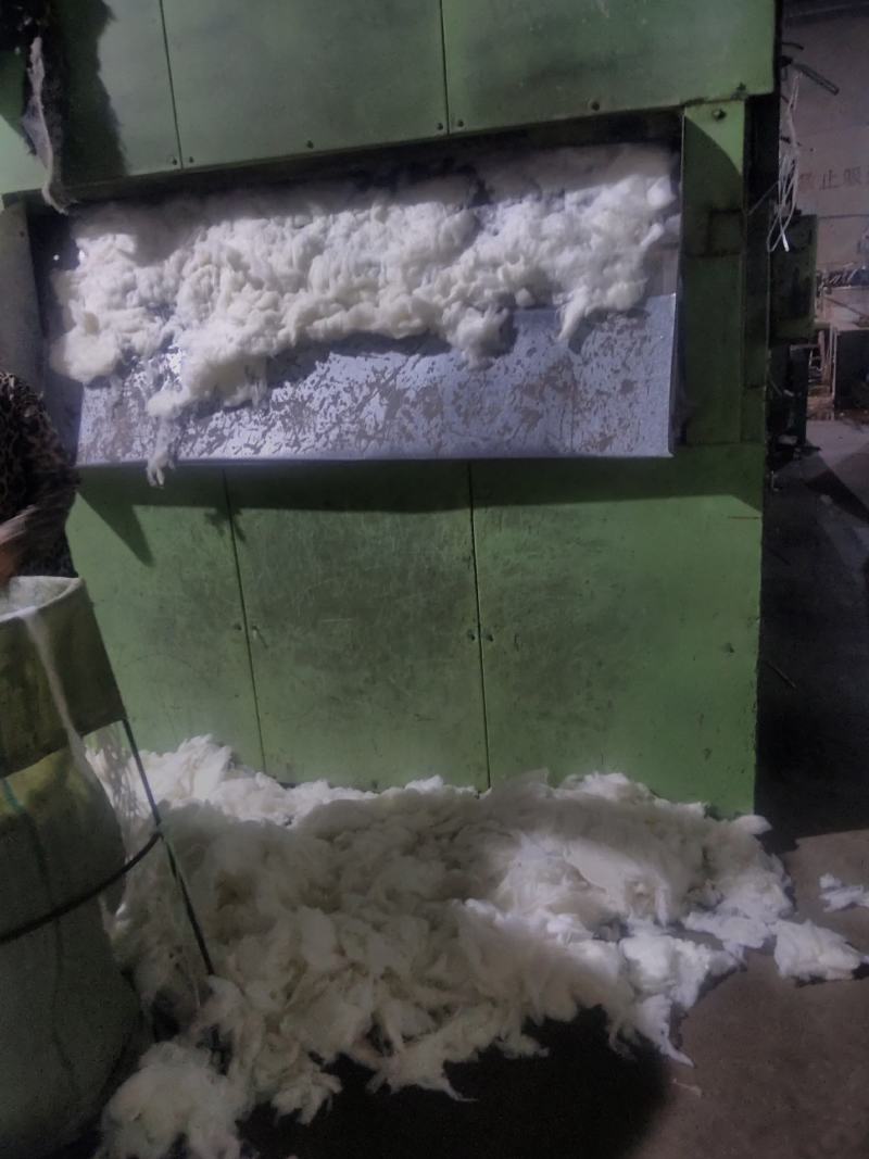 纯羊毛加工被子用做棉服用