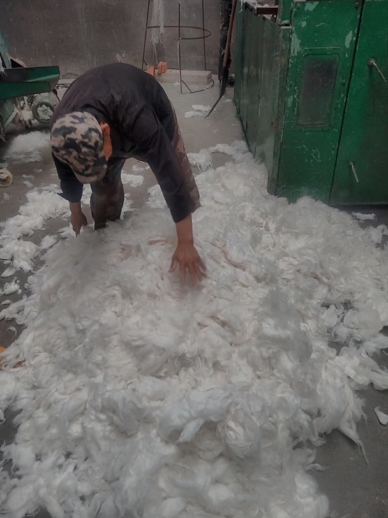 纯羊毛加工被子用做棉服用