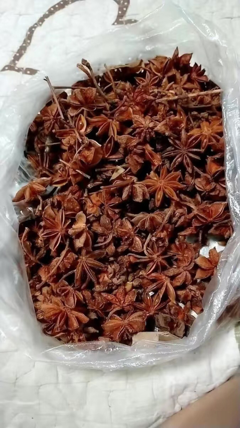 八角足干无硫一手货源可打粉