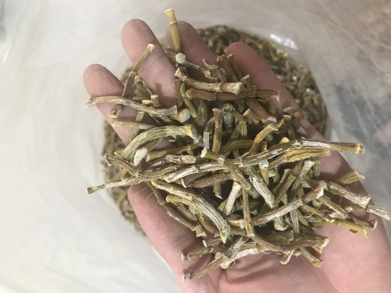 霍山仿野生铁皮石斛干条寸条枫斗化渣胶质好500克