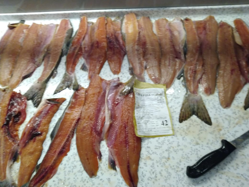 俄罗斯进口原料马哈鱼参考规格参数见色号