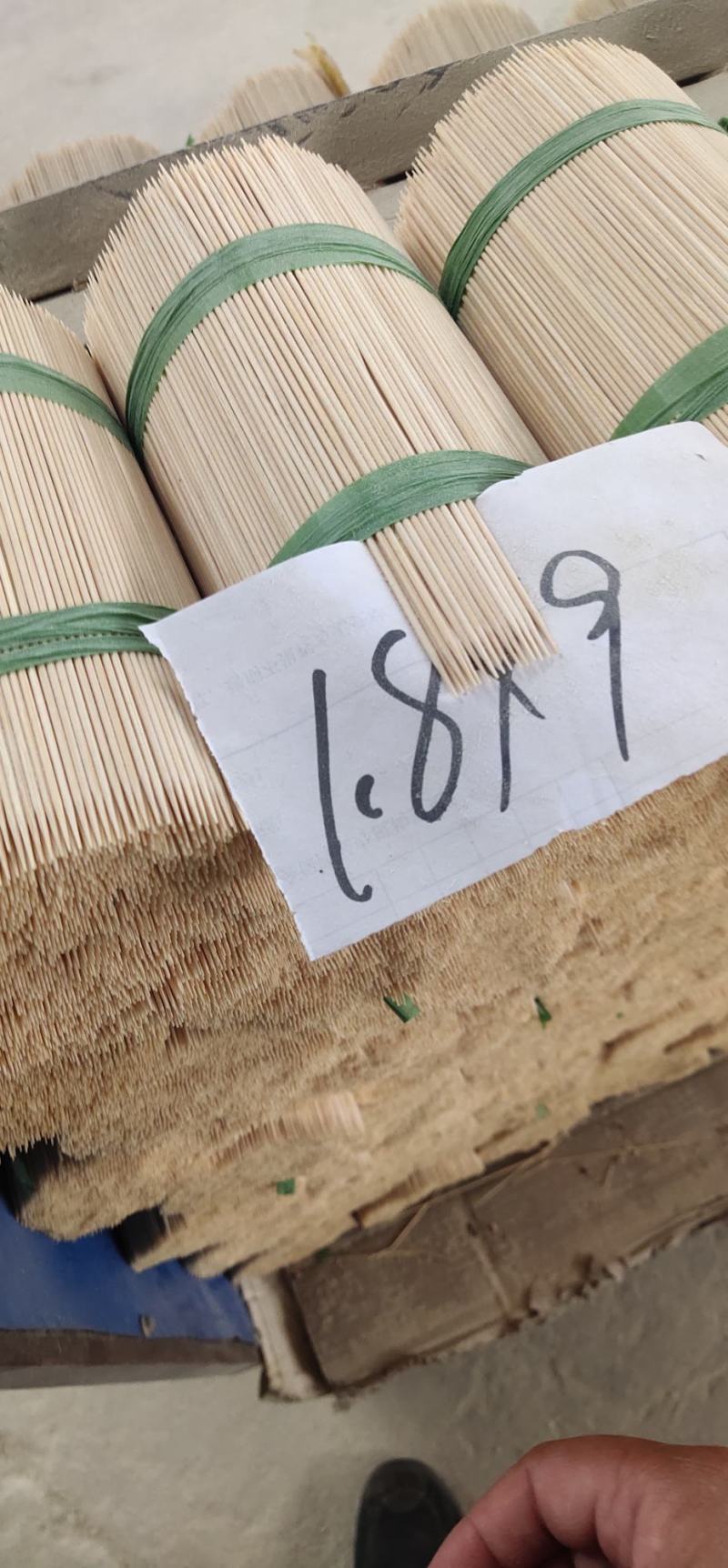 竹签烧烤签工厂定做铁炮串