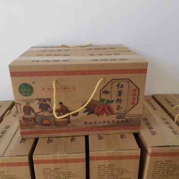 山东枣庄粉条纯手工红薯粉条礼盒厂家直发量大优惠欢迎下单