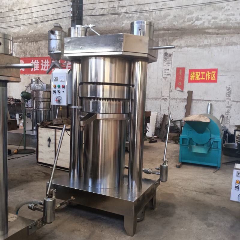全自动中型液压榨油机大型商用花生芝麻炼油机