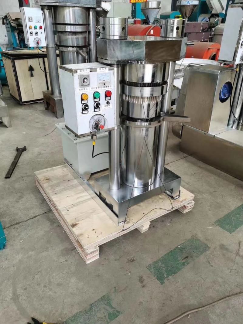 全自动中型液压榨油机大型商用花生芝麻炼油机