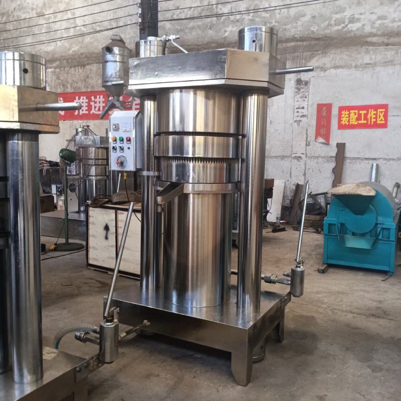 全自动中型液压榨油机大型商用花生芝麻炼油机