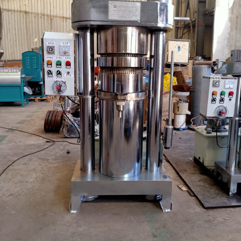 全自动中型液压榨油机大型商用花生芝麻炼油机