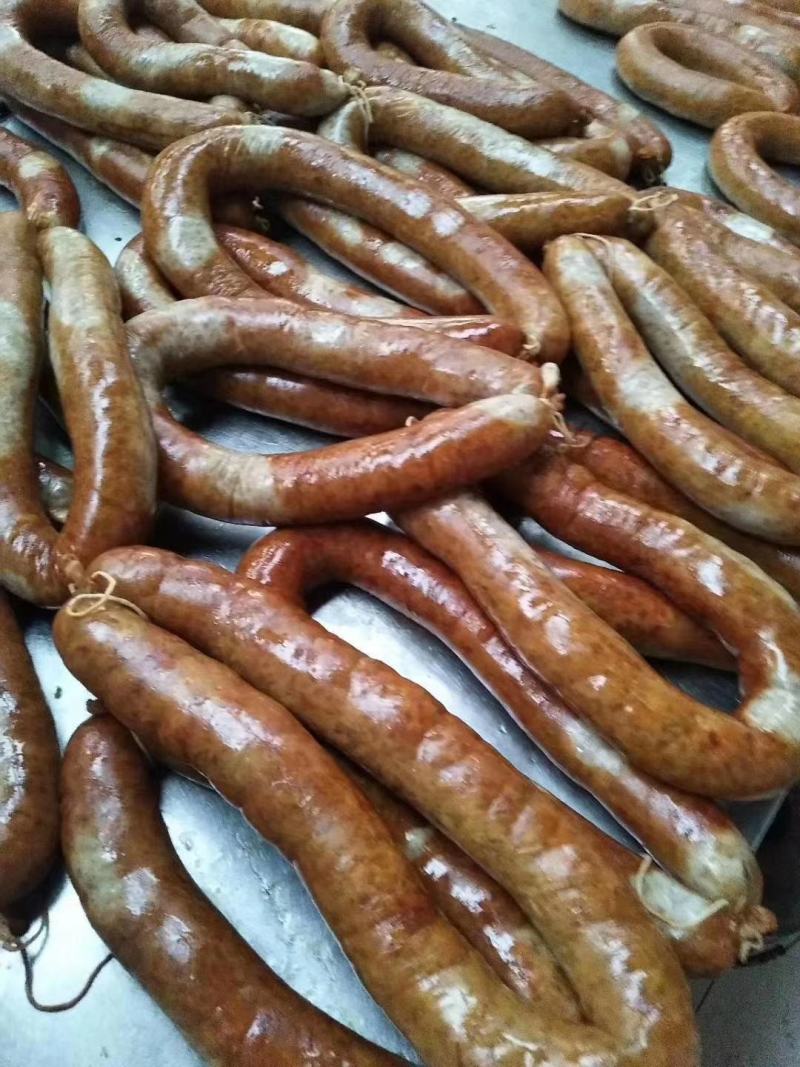 驴肉熏肠，特色熏驴肠，驴皮驴肉灌肠