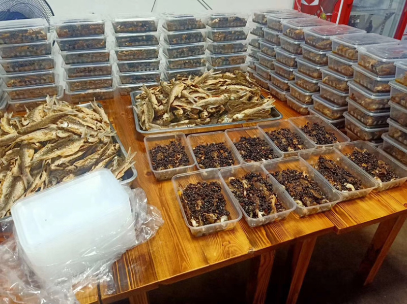 精品香酥植物油炸土鲮鱼干合适做罐头即吃香酥可口
