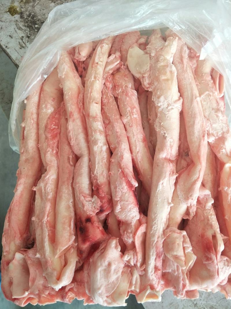 猪心管，新鲜猪喉管，黄喉管