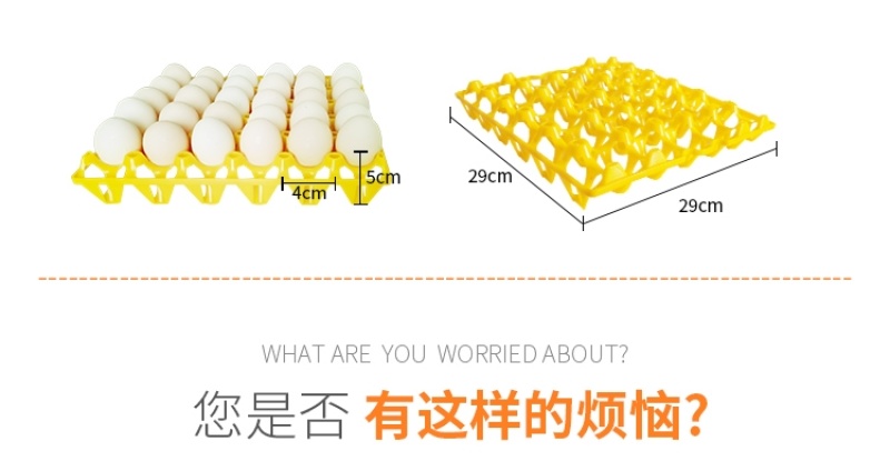 30枚鸡蛋塑料托盘鸡蛋托塑料长途运输防摔鸡蛋托