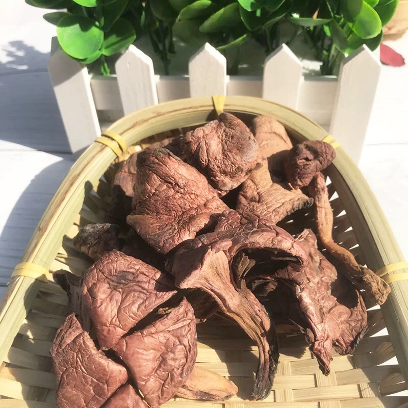 东北红蘑肉蘑干品熬汉自烤