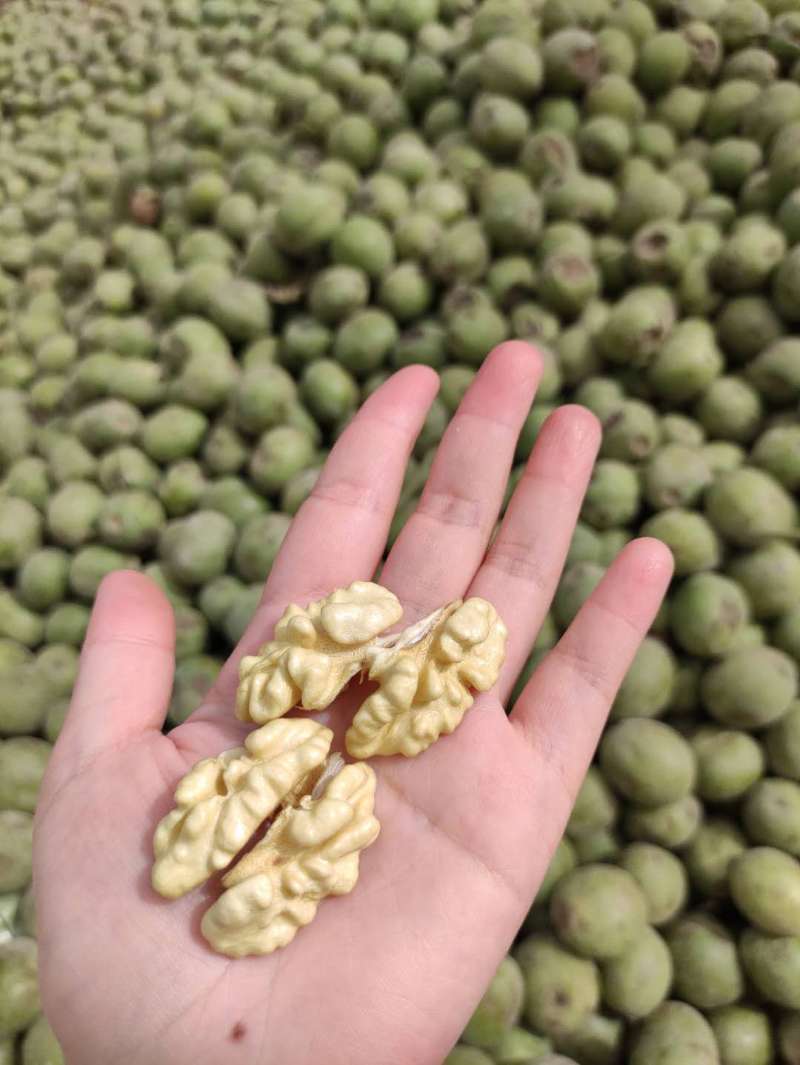 新疆纸皮核桃产地自销果肉饱满口感好好吃零食干果