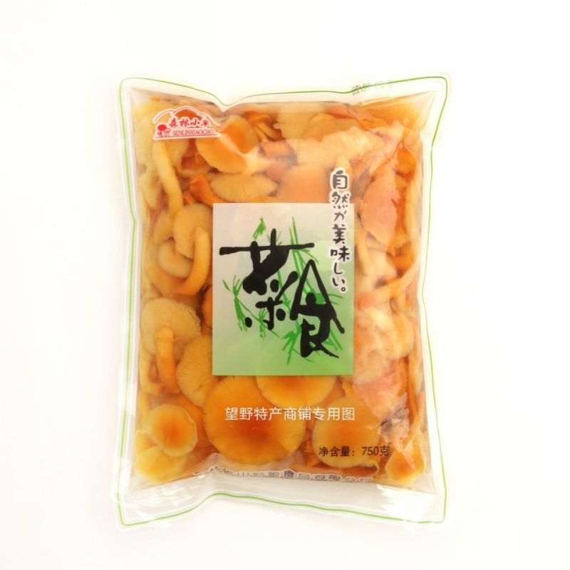 东北特产蘑菇清水保鲜滑子菇750克袋装