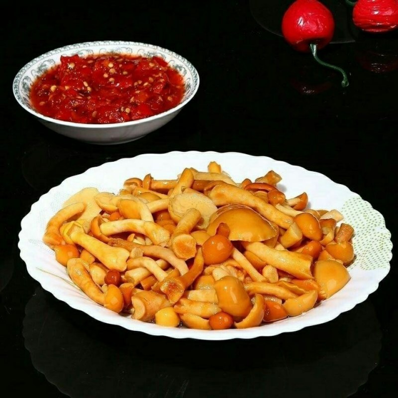东北特产蘑菇清水保鲜滑子菇750克袋装