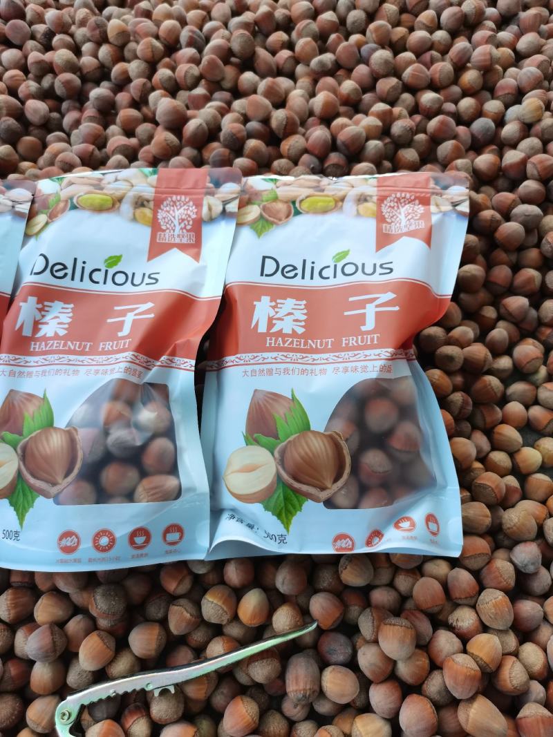 辽宁精品糖炒大榛子熟榛子坚果果仁饱满产地直发精选大颗粒果