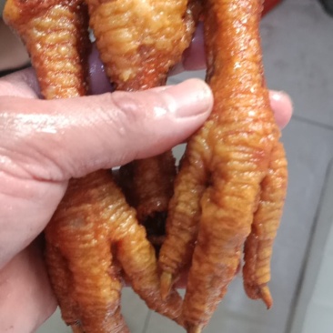 【虎皮鸡爪】油炸大鸡爪，货干出品率高，长期稳定有货，