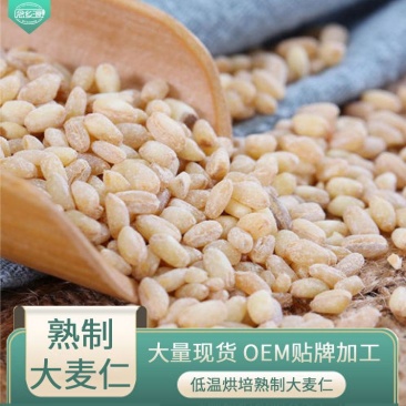 大麦仁大麦熟大麦仁低温烘焙五谷杂粮念乡源养生磨坊