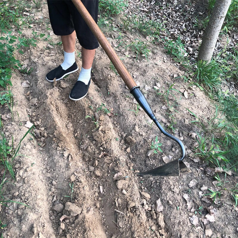 清仓开沟起垄三角锄头培土挖土豆红薯锄头开荒种菜施肥锄头