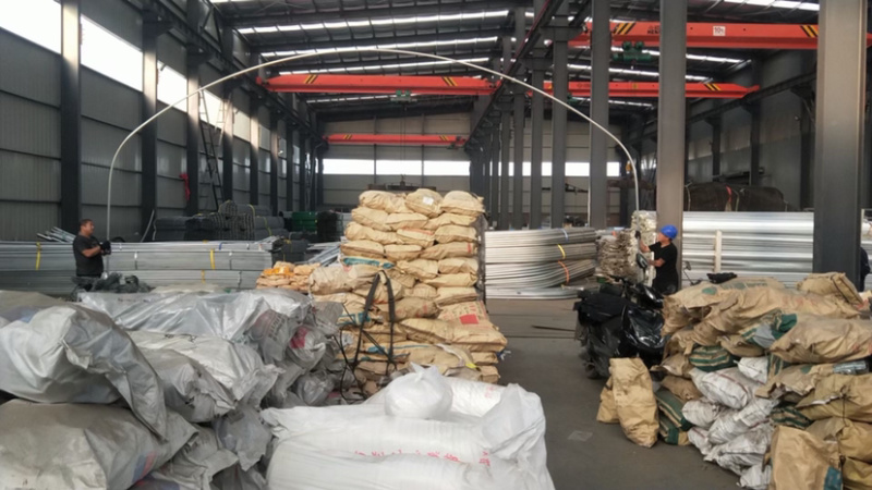专业生产温室大棚简易联动温室大棚大棚管厂家
