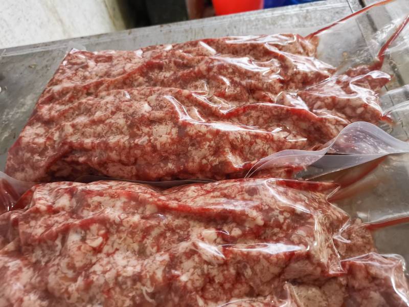牛肉馅适合包子饺子肉丸子新鲜5斤装全国发货省内次日达
