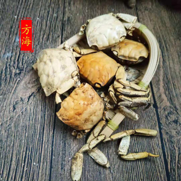 方海螃蟹干正宗江苏方海一手货源