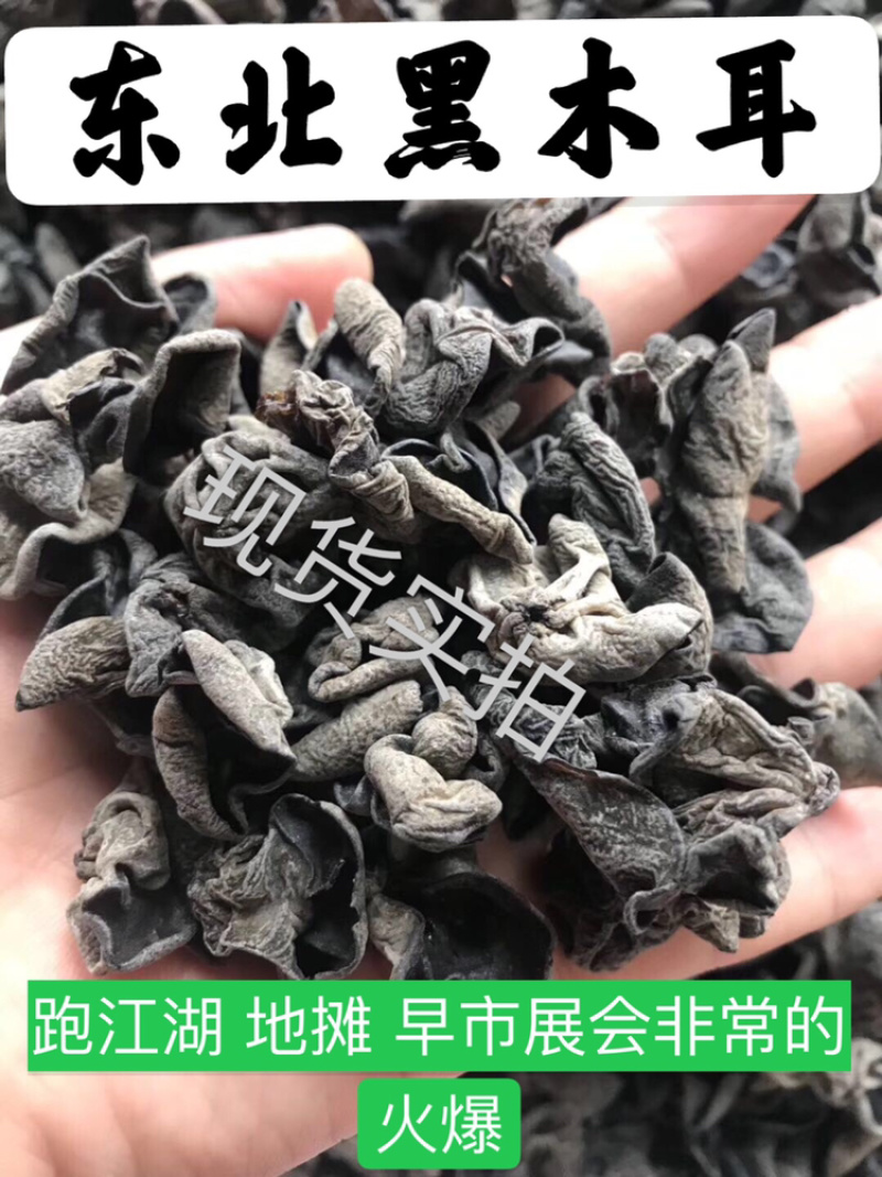 木耳特级东北黑木耳东北特产泡发率高营养丰富