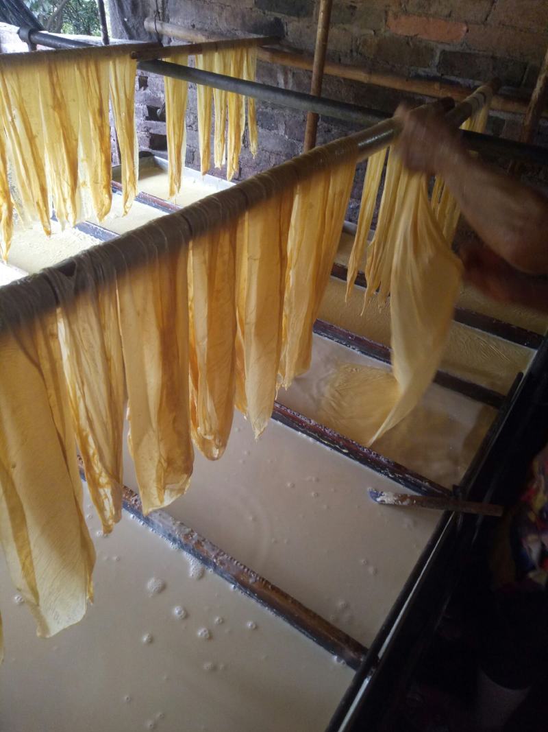 农家纯正黄豆原味腐竹