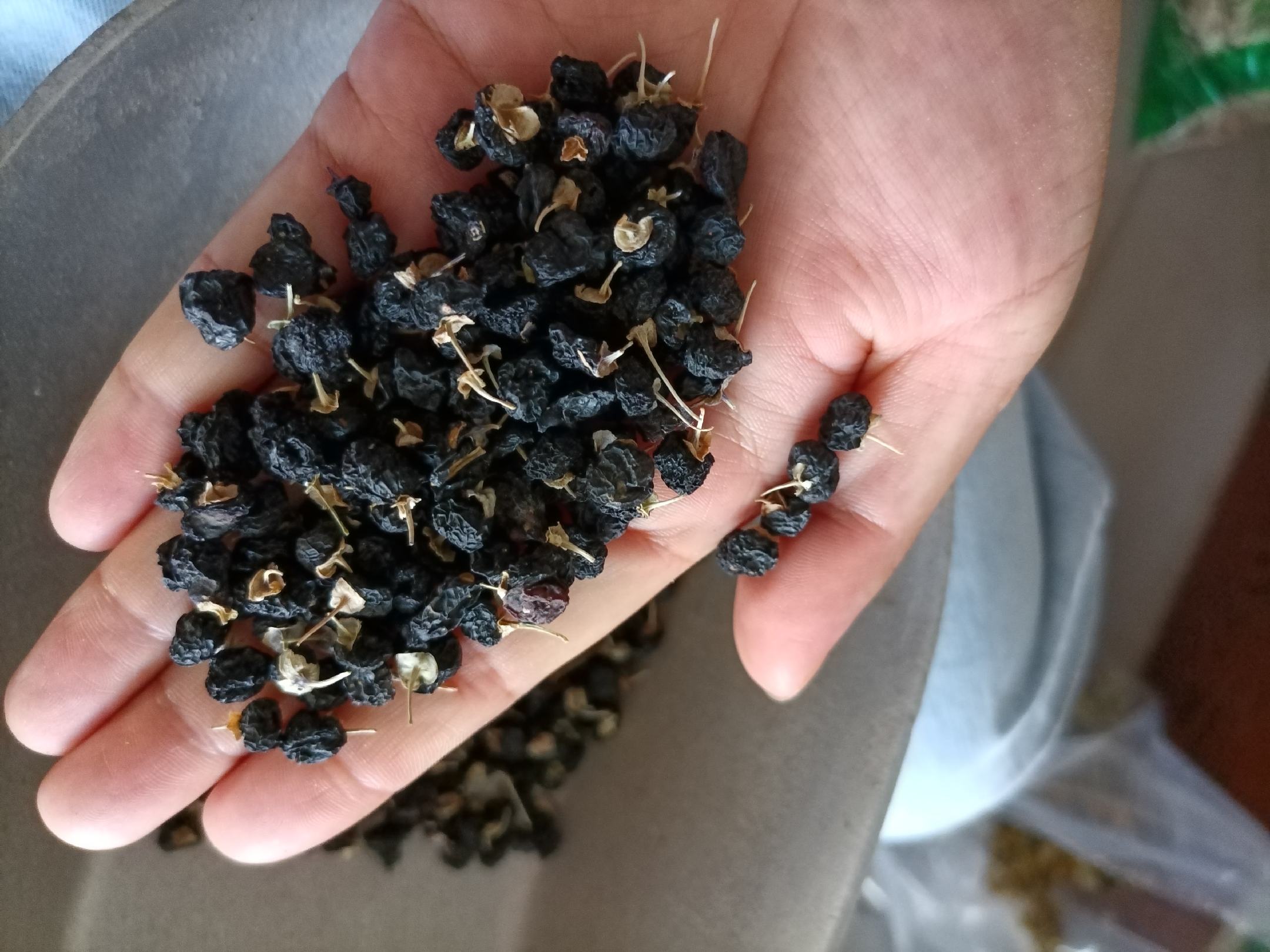 中药药材特写图