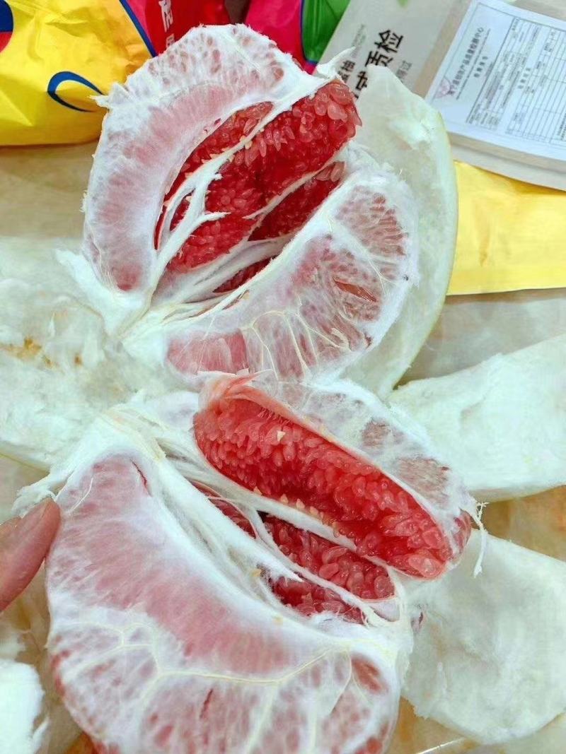 三红柚湖北琯溪蜜柚皮薄肉多口感细腻欢迎来电咨询采购