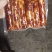 柴火熏制的苗家腊肉。