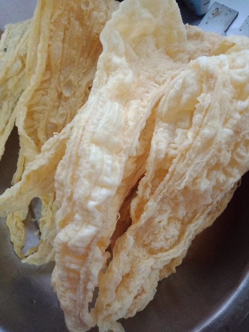 纯黄豆，无添加剂，山泉水油炸腐竹