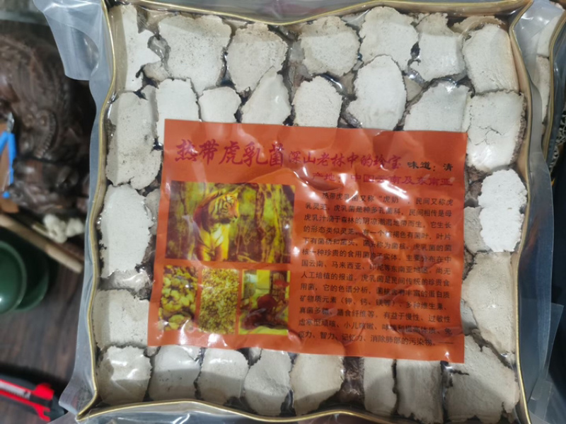 虎奶菌奶菌片虎奶菇野生煲汤虎奶菌野生虎奶菌