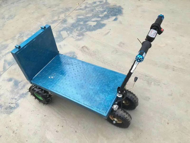 拉货车平板运输车电动超市工地运输车厂家定制手推车