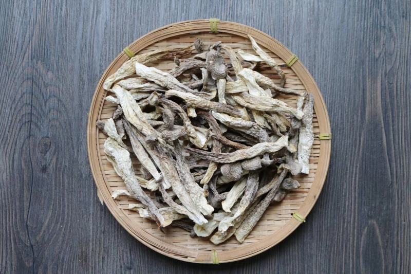 广州人AAA特级鹿茸菌粗条剪柄足干香味很浓一件代发批发