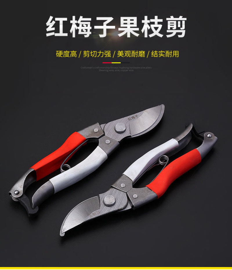 剪枝果树修枝剪刀园艺修剪树枝园林省力修花枝剪家用剪子摘果