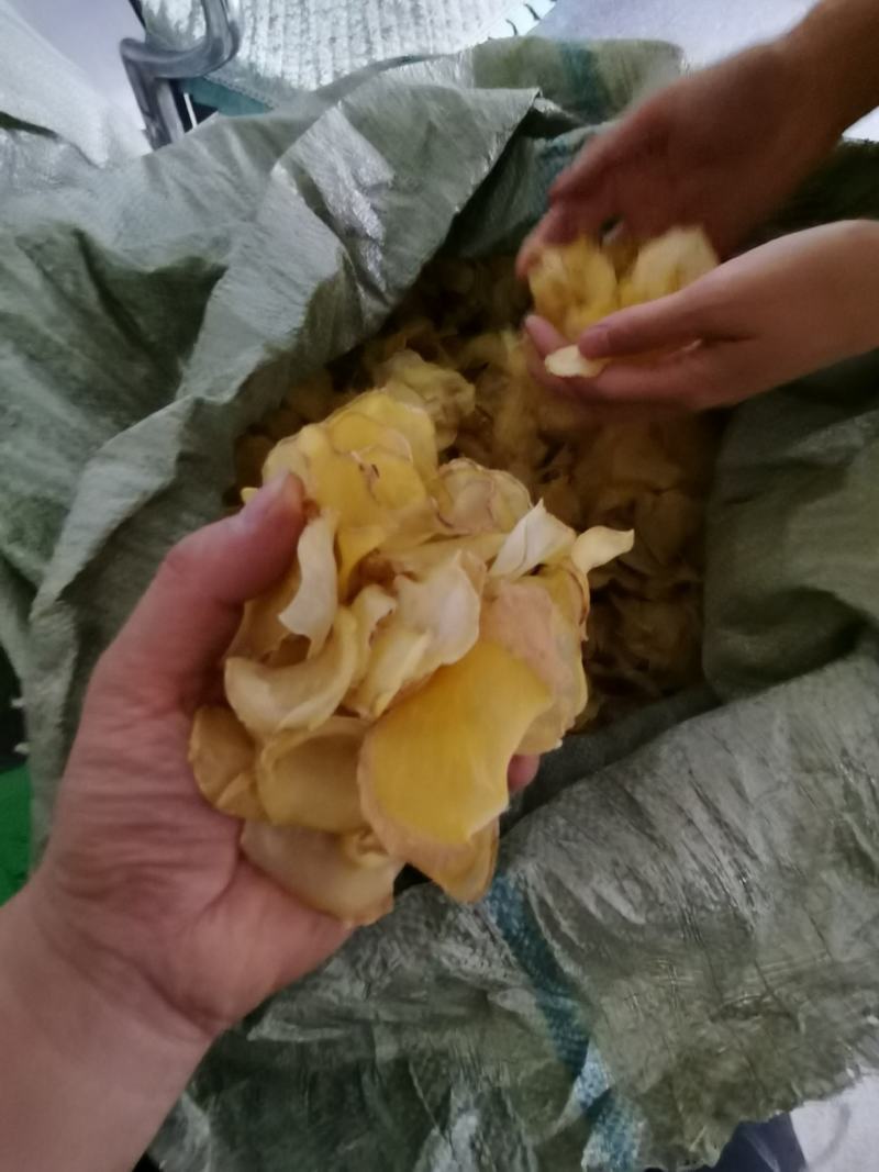贵州黄心米拉洋芋片带皮干土豆片脱水土豆片