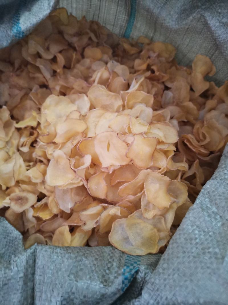 贵州黄心米拉洋芋片带皮干土豆片脱水土豆片