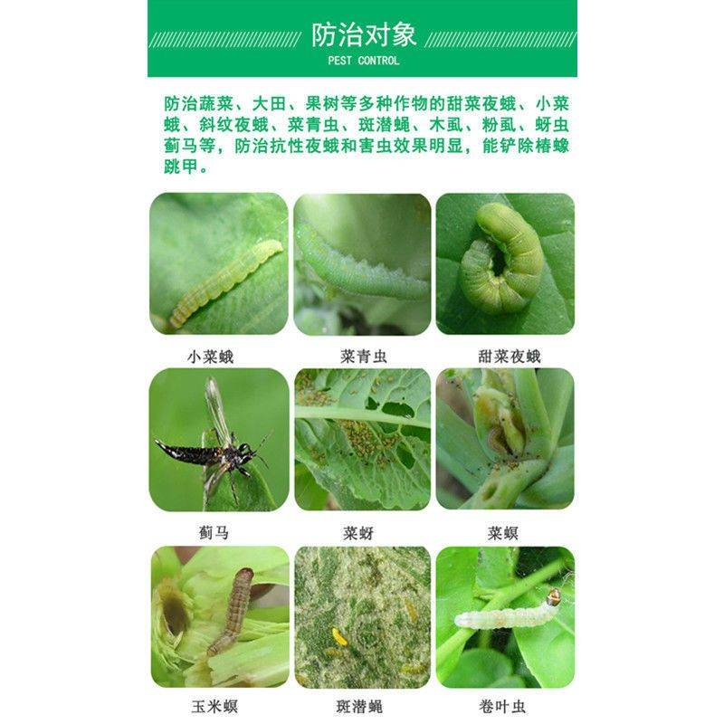 12%甲维虫螨腈持久杀虫剂菜青虫钻心虫小菜蛾蓟马虫螨腈