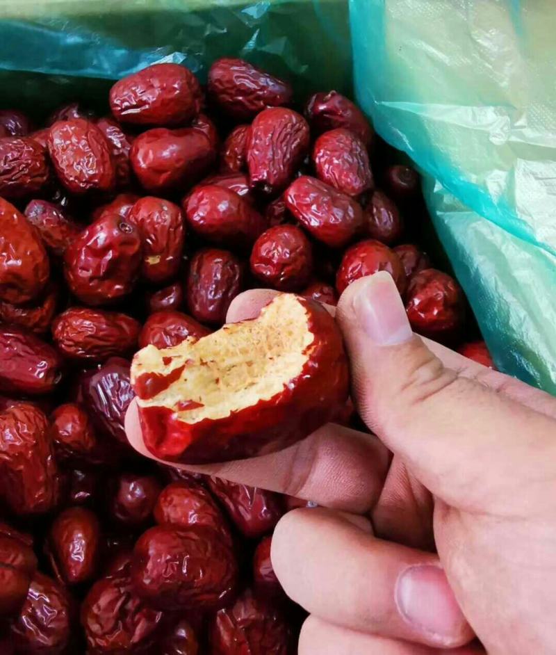 【一级优质红枣】红枣一级二级优质果粒头大肉饱满批发