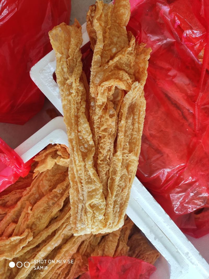 豆皮，腐竹已加工火锅必用品