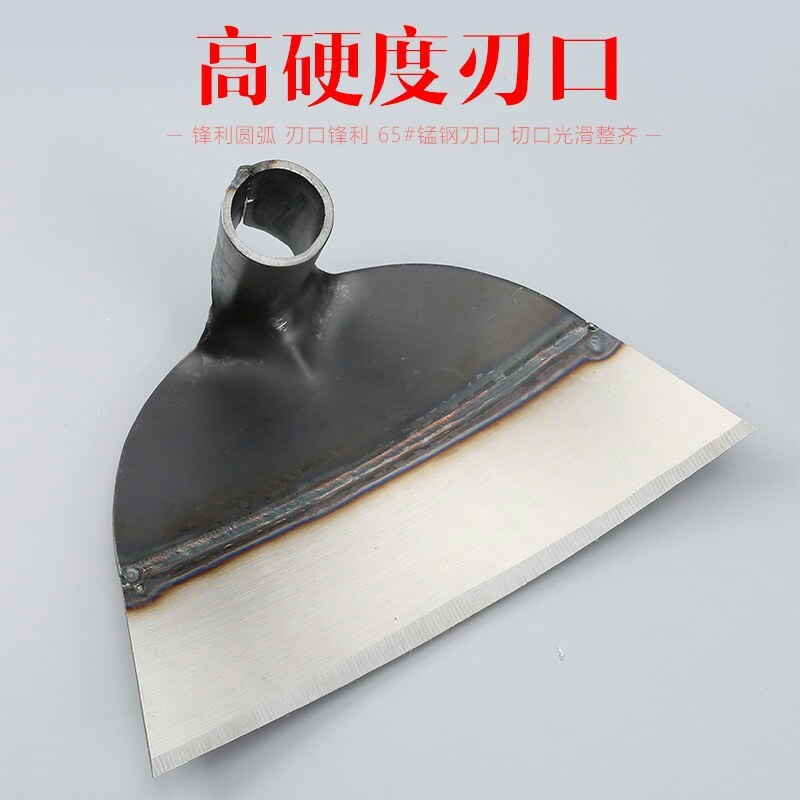 锯片钢锄头家用园林花园种植松土锄头农用除草工具