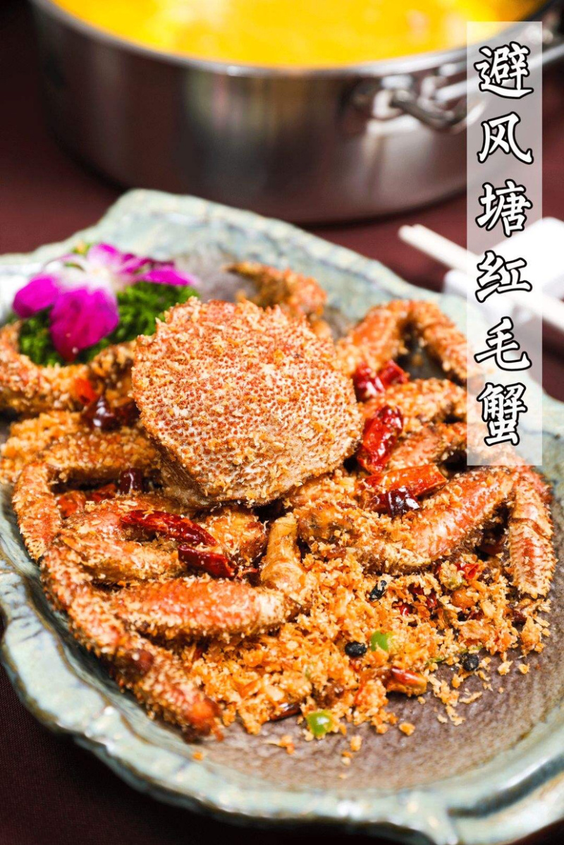 鳕蟹红毛蟹毛蟹料理海螃蟹红毛蟹大闸蟹梭子蟹面包蟹