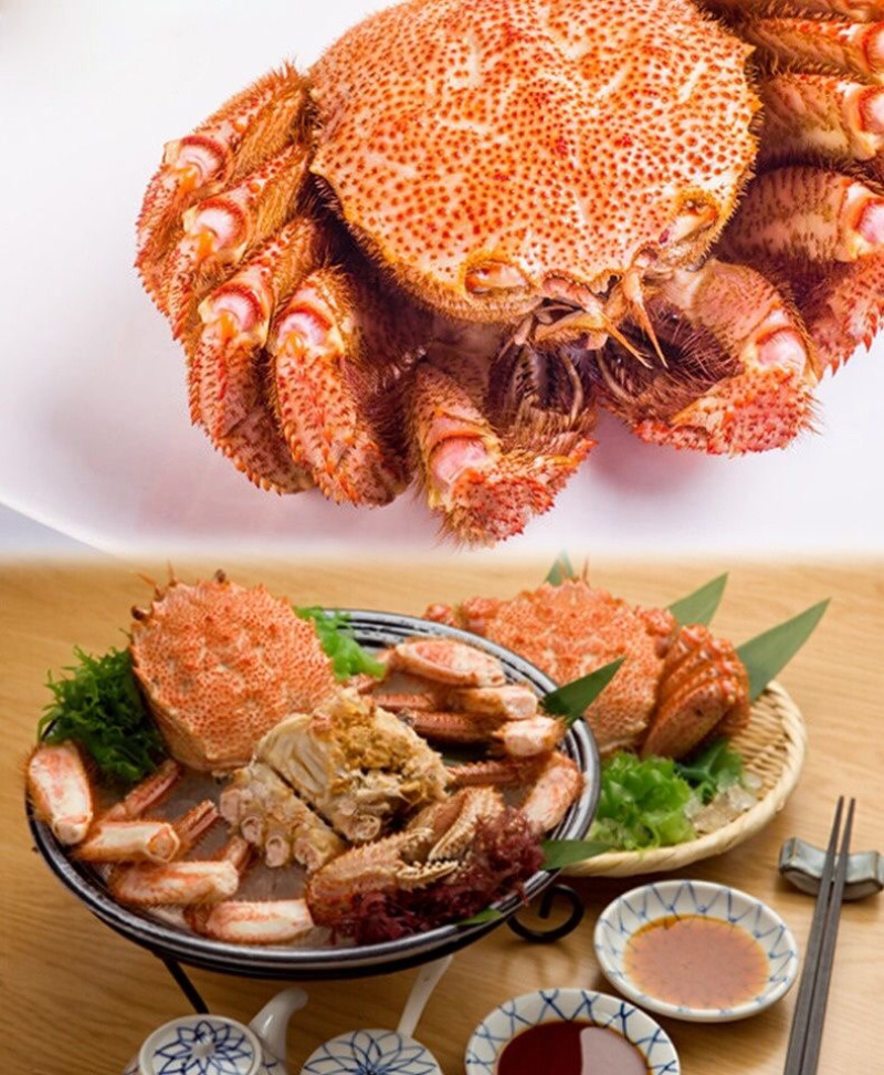 鳕蟹红毛蟹毛蟹料理海螃蟹红毛蟹大闸蟹梭子蟹面包蟹